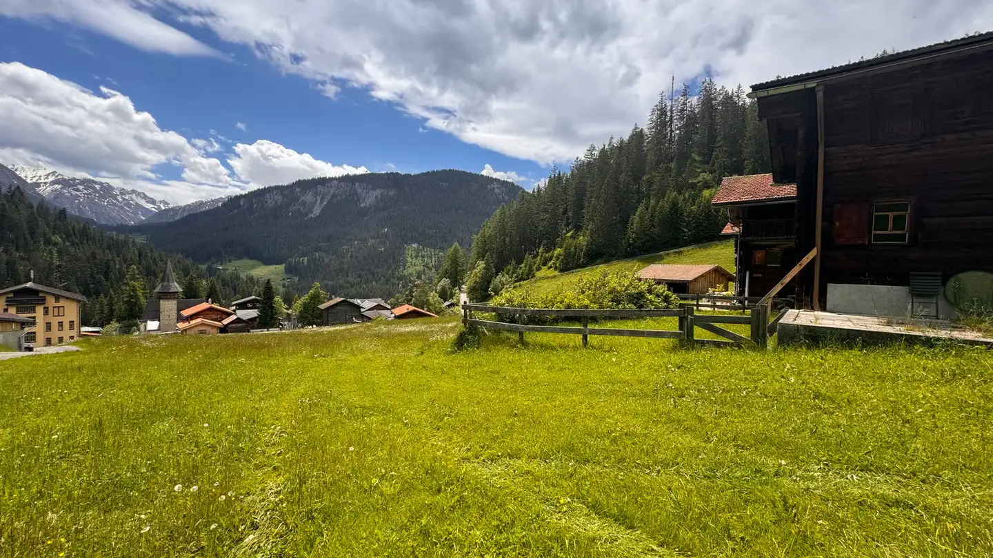 Terreno edificabile in vendita - Ober Wies, 7057 Langwies