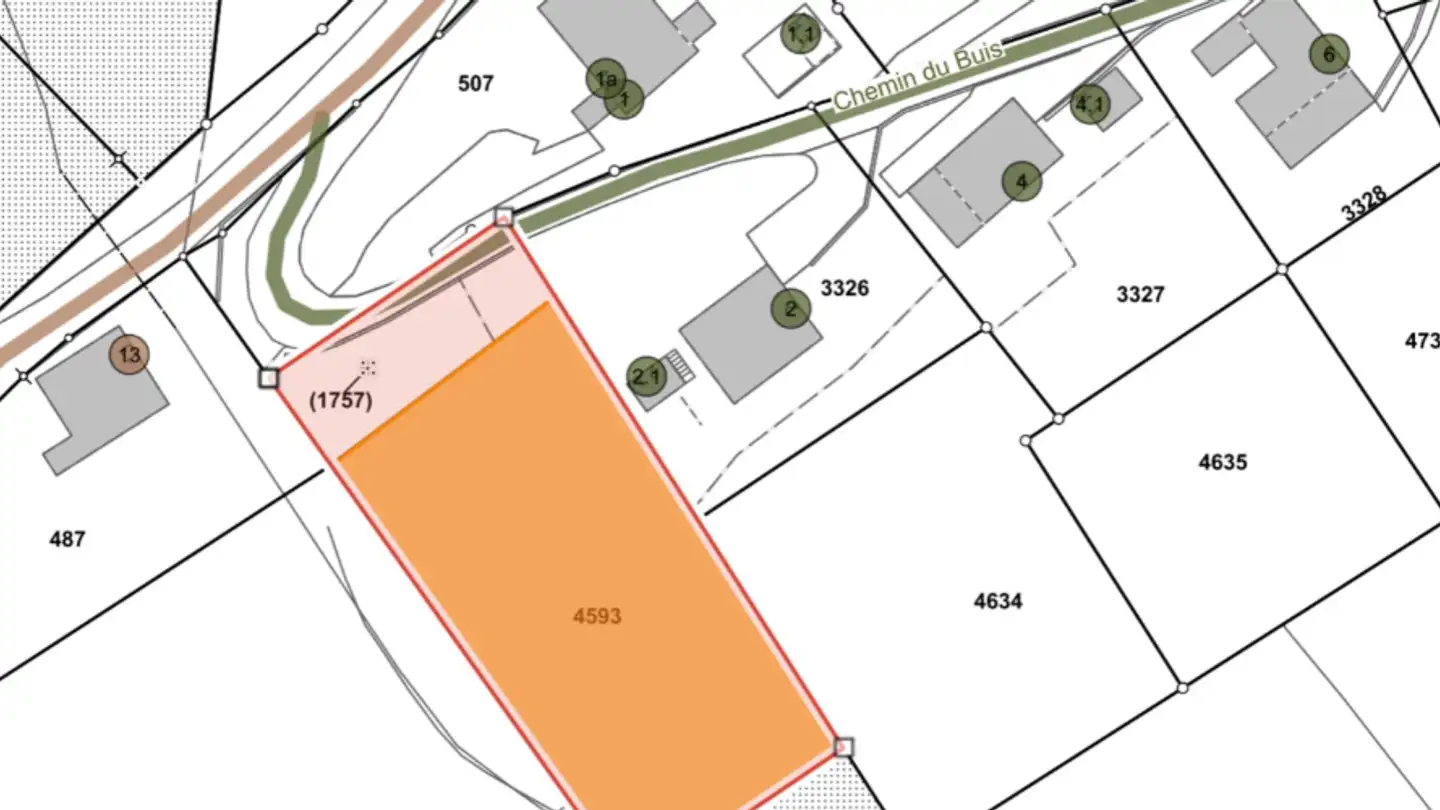 Terrain constructible à vendre - 1872 Troistorrents