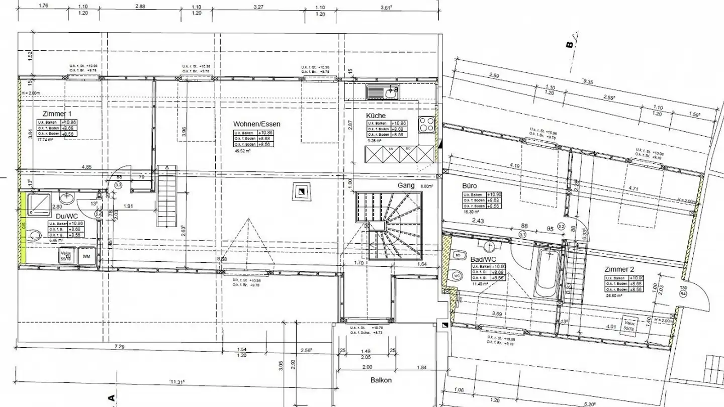 Attico in affitto - Im Oberhof 4, 8240 Thayngen - Photo 2