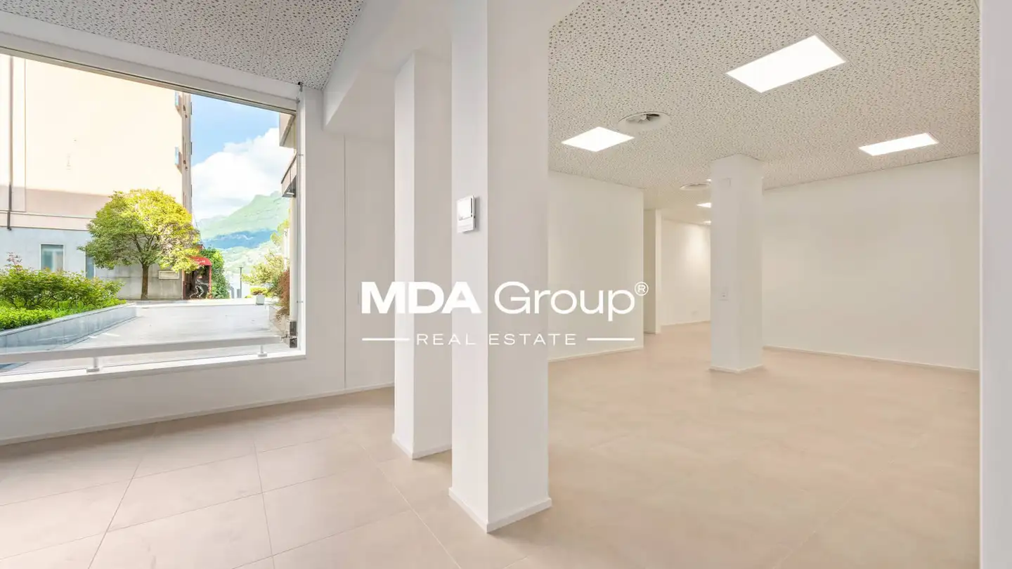 Bürofläche mieten - Riva Paradiso, 6900 Paradiso - Foto 2