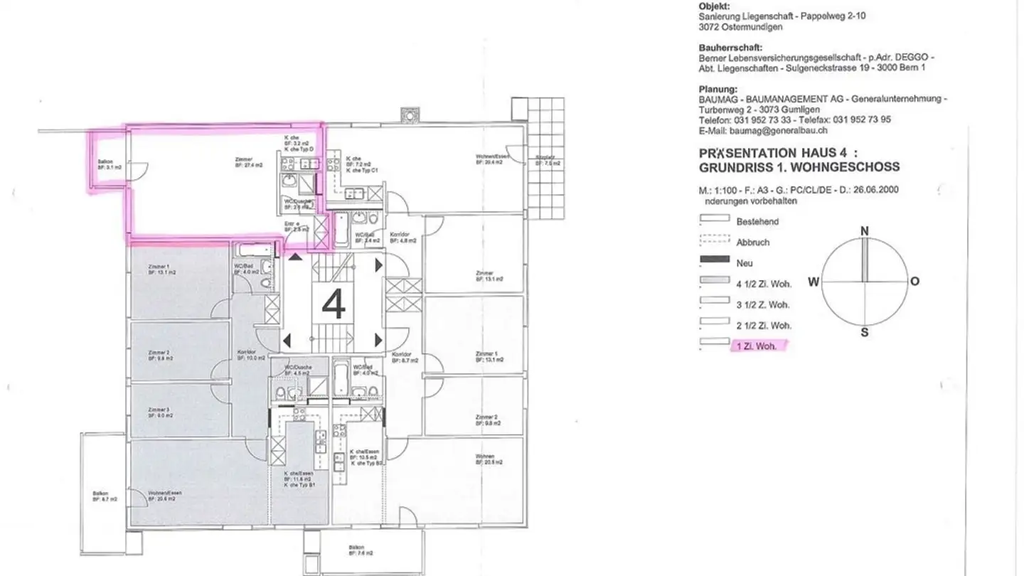 Appartamento in affitto - Pappelweg 4, 3072 Ostermundigen - Photo 4