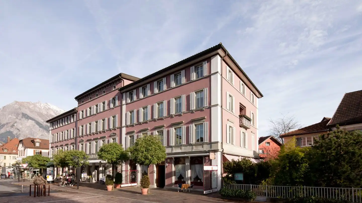 Espace publicitaire à louer - Bartholoméplatz 3, 7310 Bad Ragaz