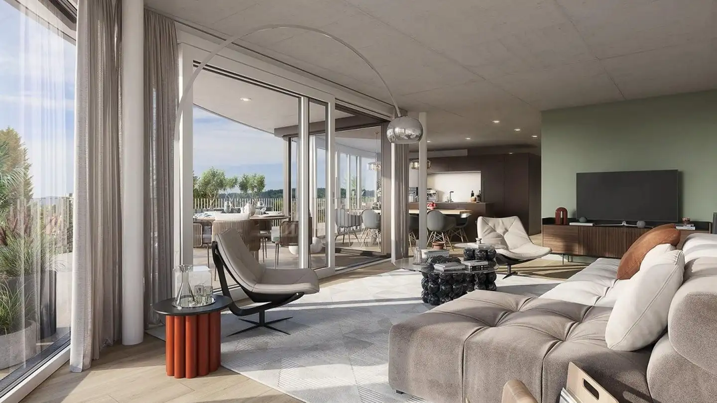 Attico in affitto - Obere Farnbühlstrasse 3, 5610 Wohlen AG - Photo 2