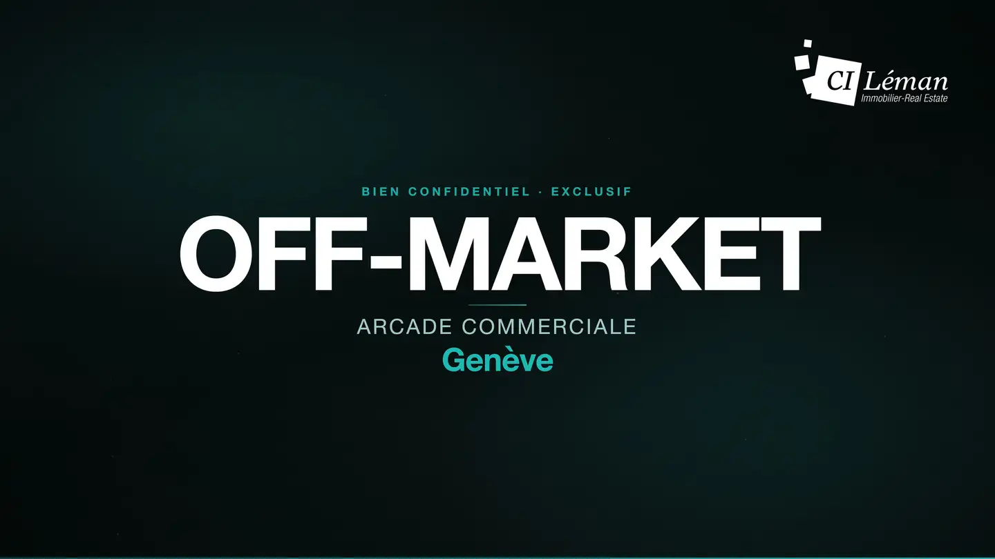 Magasin à vendre - 1201 Genève
