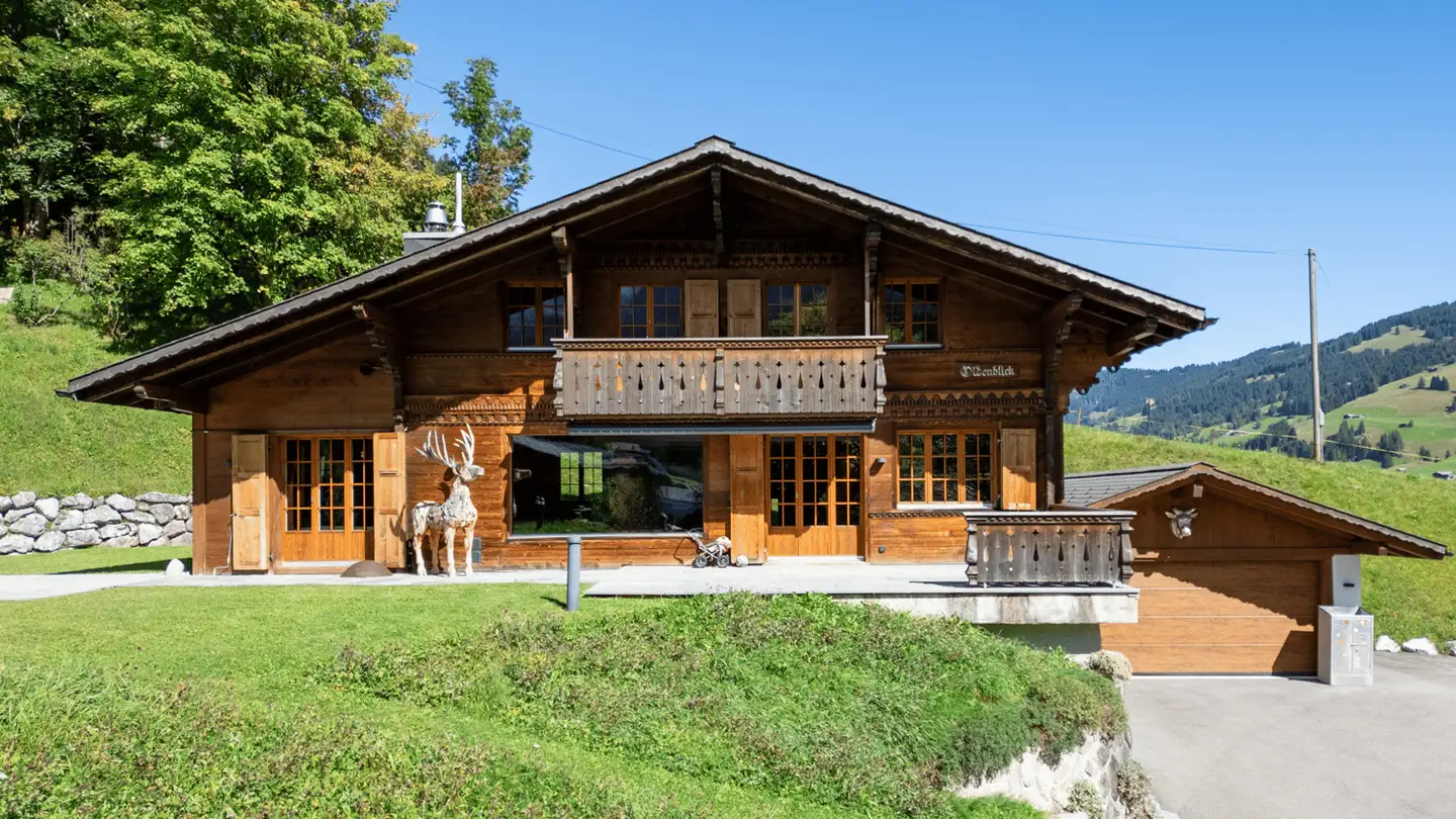 Chalet à vendre - 3785 Gsteig b. Gstaad