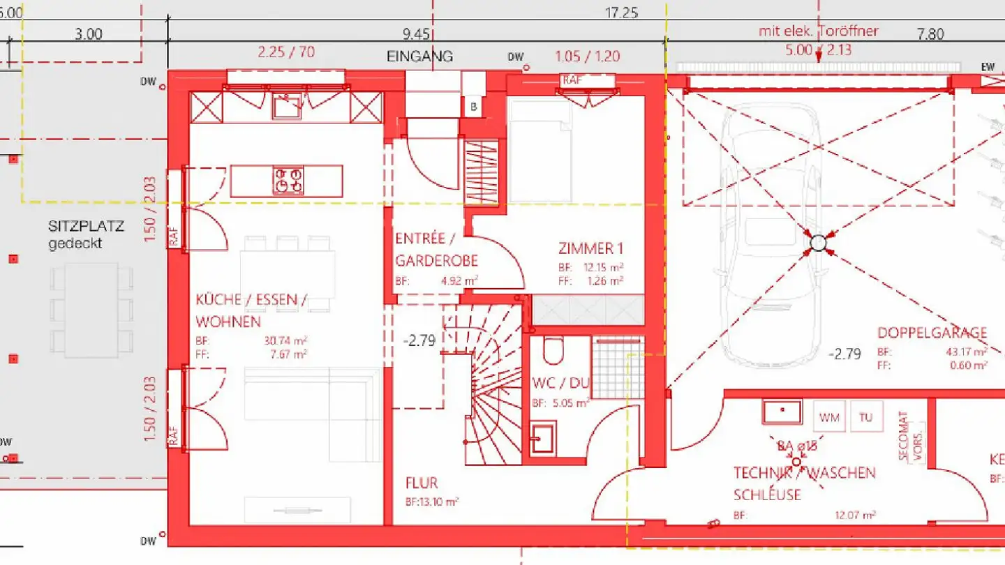 Wohnung mieten - Rotenstrasse 2689, 9612 Dreien - Foto 3