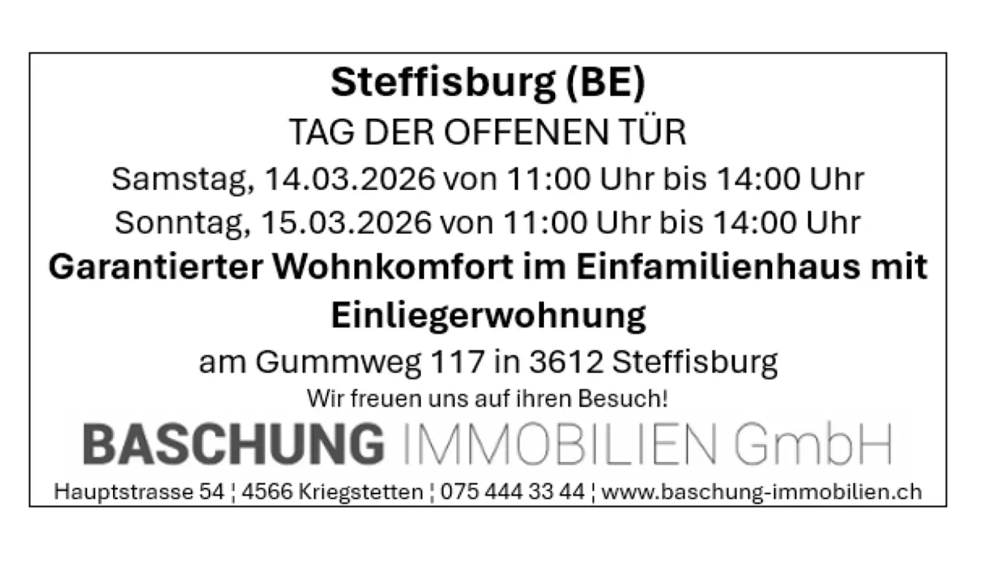 Einfamilienhaus kaufen - Gummweg 117, 3612 Steffisburg