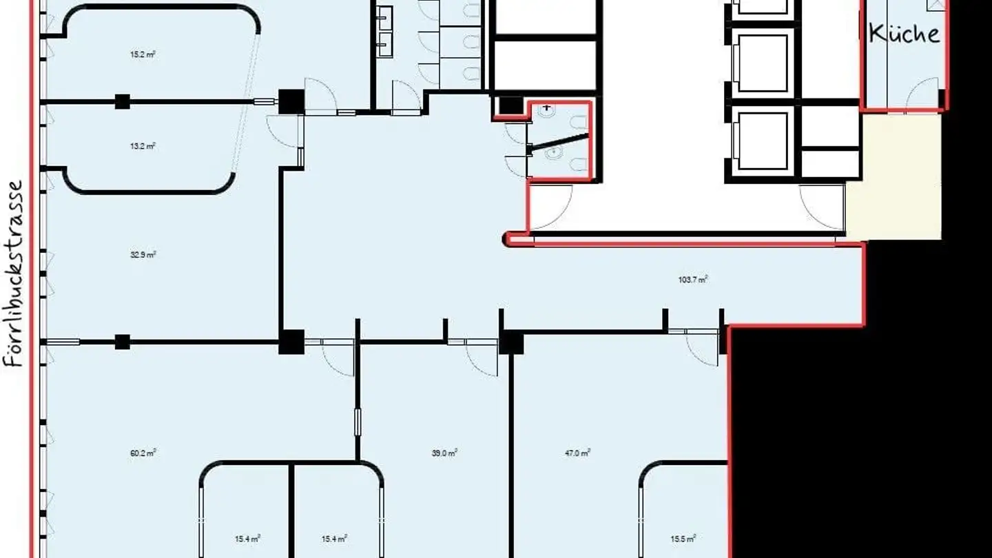 Bürofläche mieten - Förrlibuckstrasse 150, 8005 Zürich