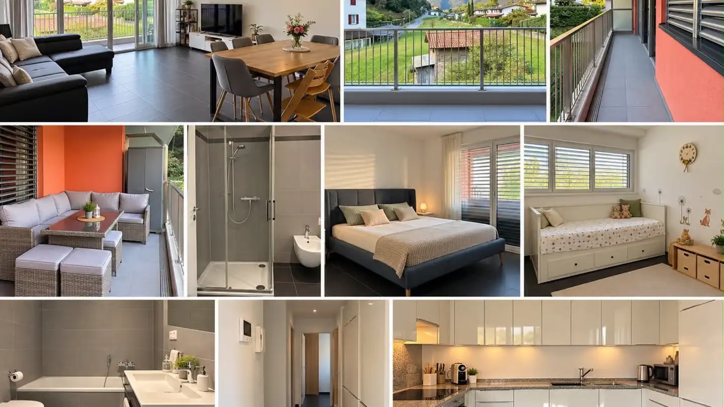 Wohnung mieten - Via Cantonale 50, 6918 Figino