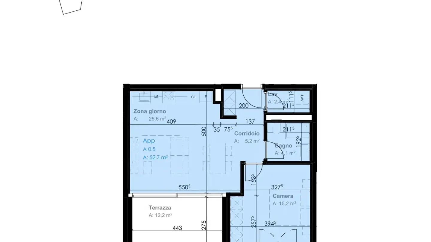 Apartment for rent - Via Acquedotto 4c, 6814 Lamone