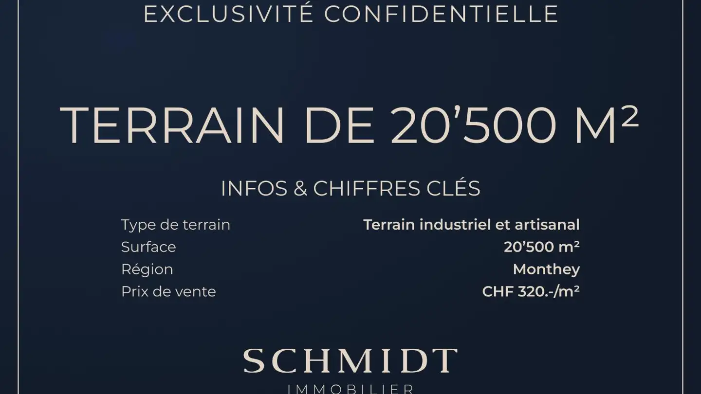 Industriebauland kaufen - 1870 Monthey