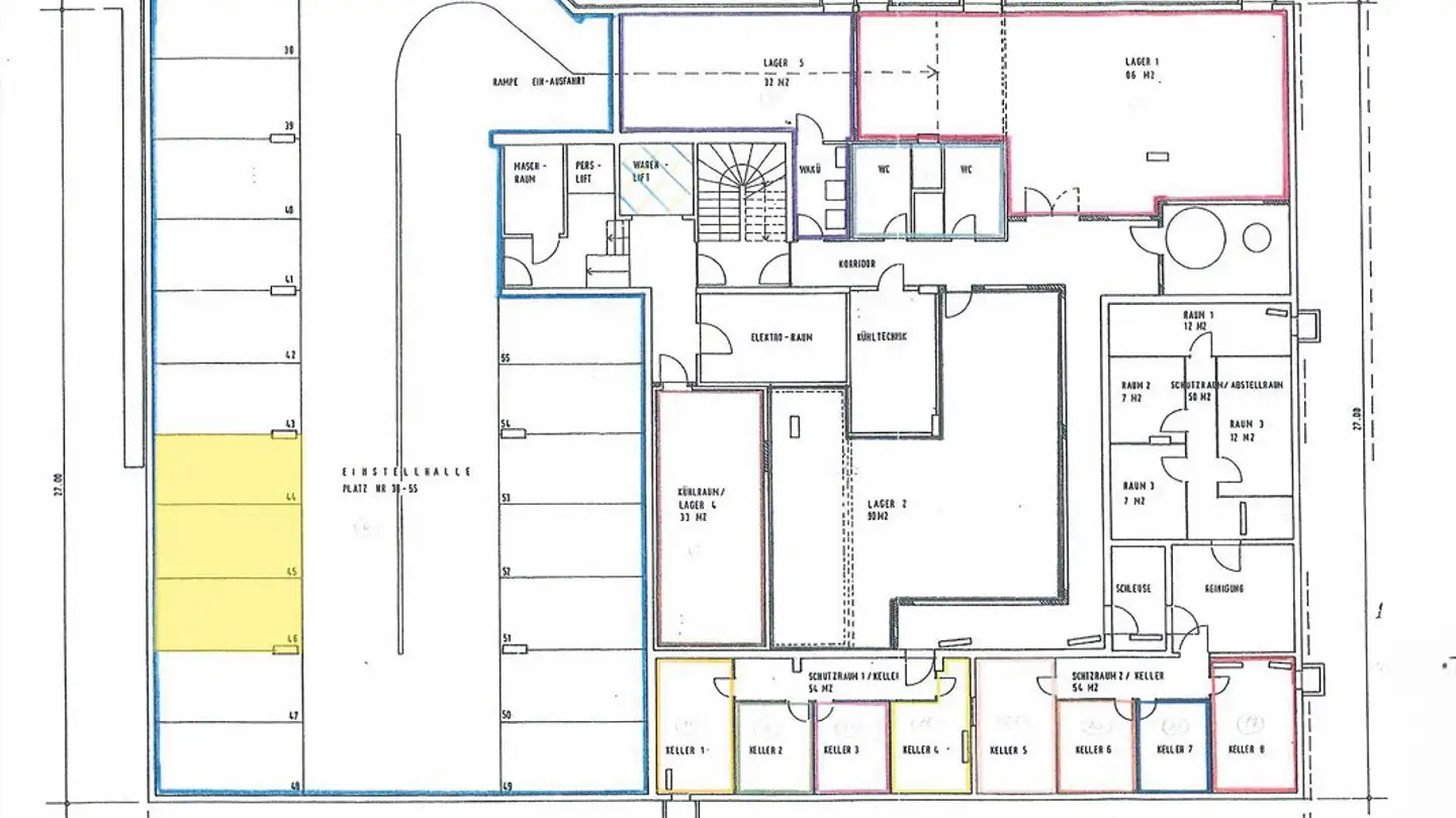 Tiefgaragenstellplatz kaufen - Neudorfstrasse 29, 7430 Thusis - Foto 2