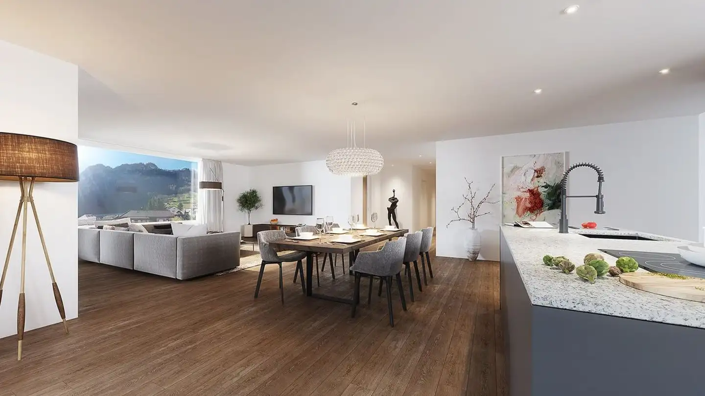 Appartamento a gradini in vendita - Schützenweg 4, 6052 Hergiswil NW - Photo 2