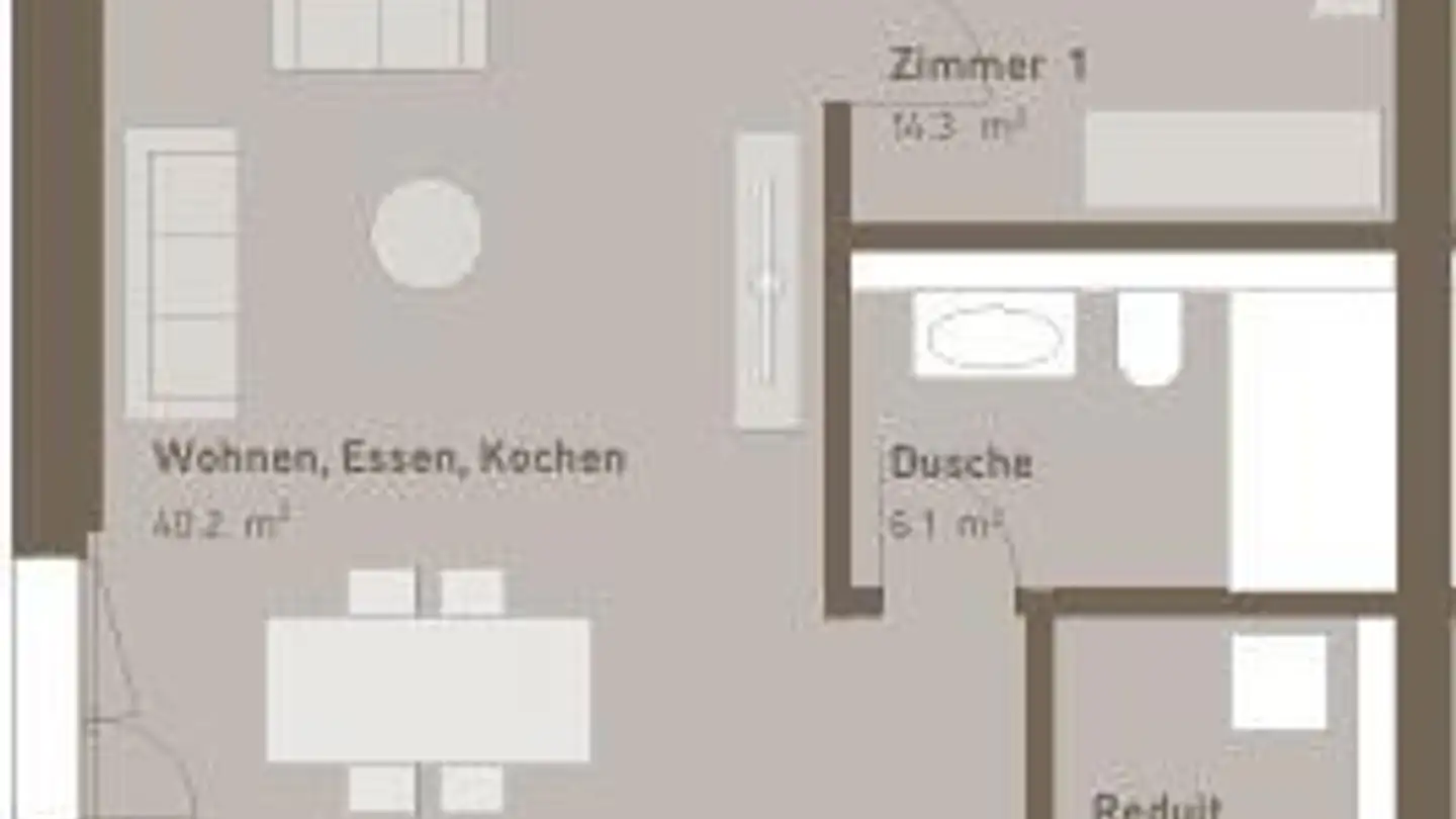 Wohnung mieten - Schlossmatten 13, 5503 Schafisheim - Foto 2