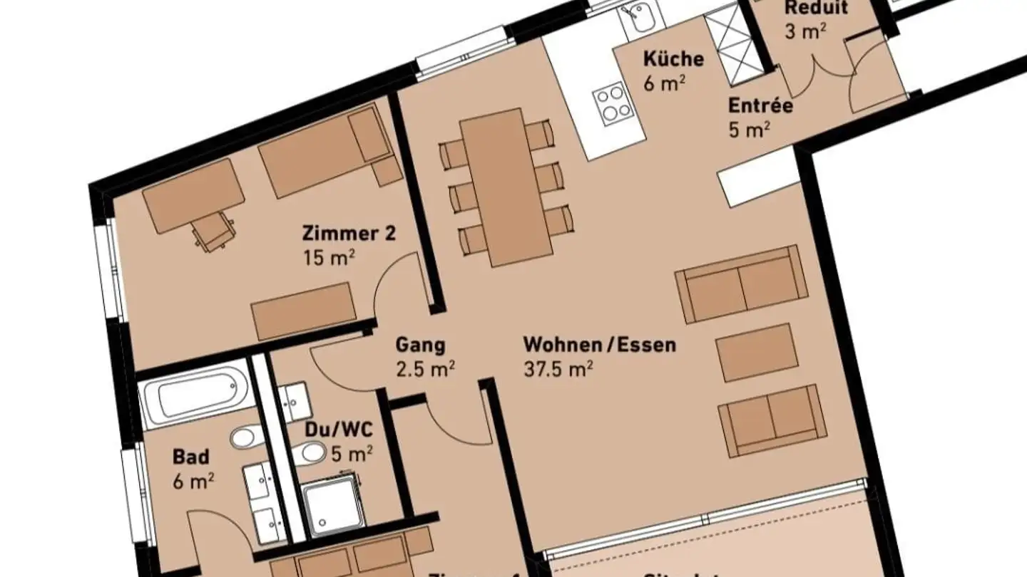 Appartamento in affitto - Neuhalde 6, 6102 Malters - Photo 2