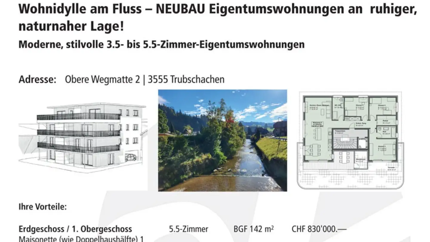 Appartement à vendre - Obere Wegmattestrasse, 3555 Trubschachen - Photo 2