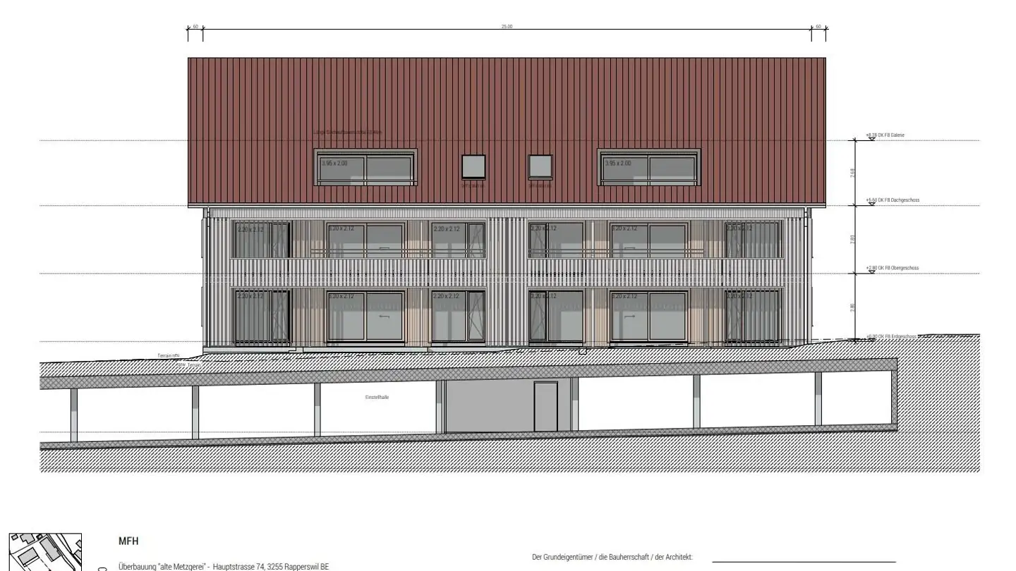 Dachgeschosswohnung kaufen - Mattenstrasse, 3255 Rapperswil BE - Foto 4