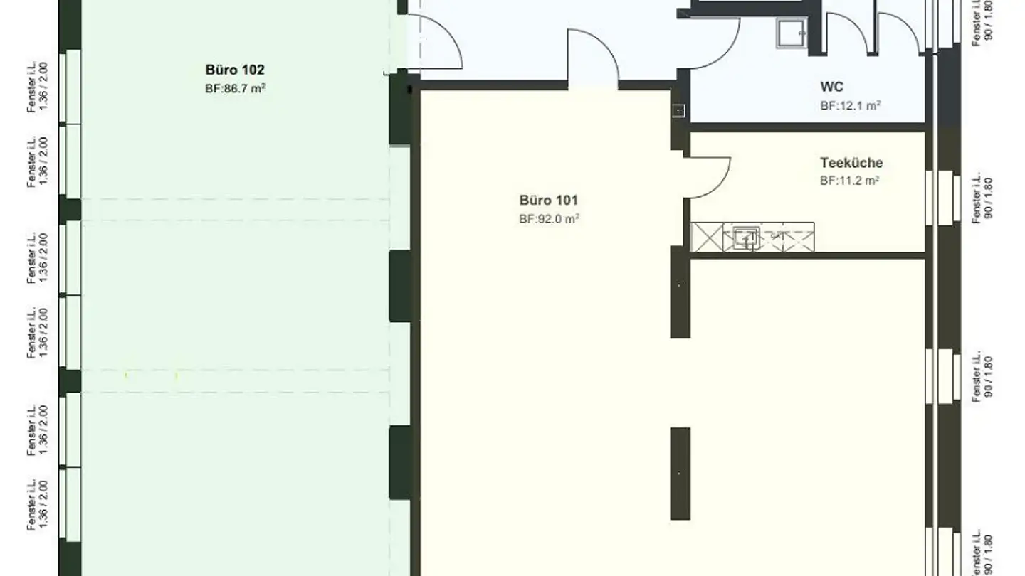 Office space for rent - Marktstrasse 6, 8500 Frauenfeld