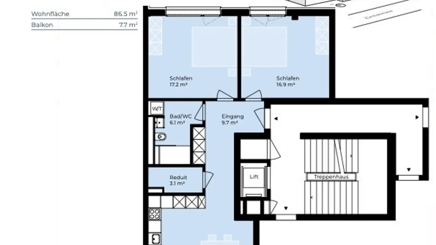 Wohnung mieten - Im Tauen 4, 8103 Unterengstringen - Foto 4