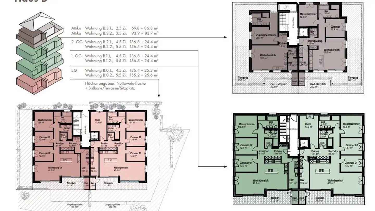 Wohnung mieten - Haltenstrasse 9b, 6064 Kerns - Foto 4