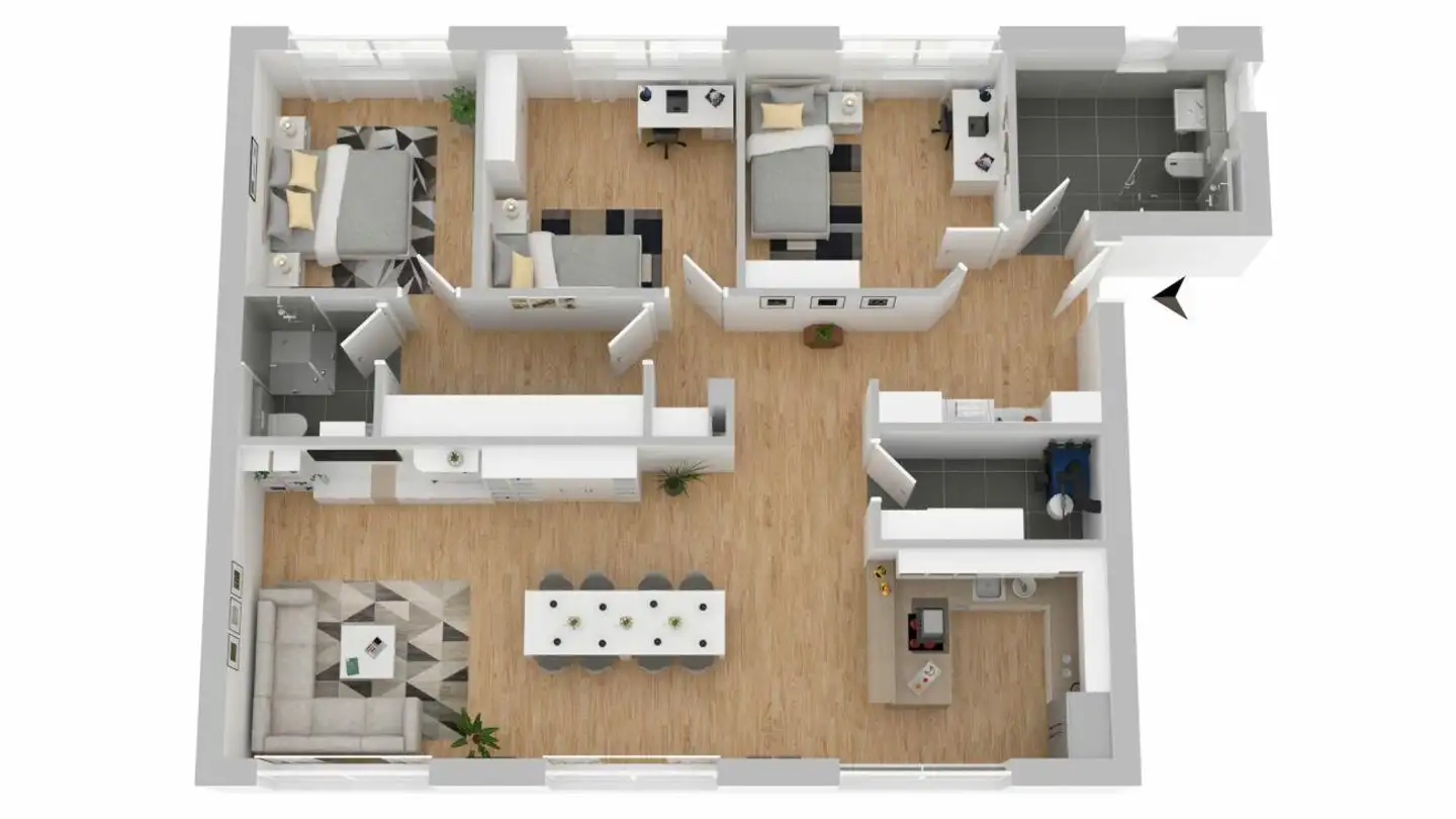 Wohnung mieten - Hintere Kirchstrasse 3, 9444 Diepoldsau - Foto 2