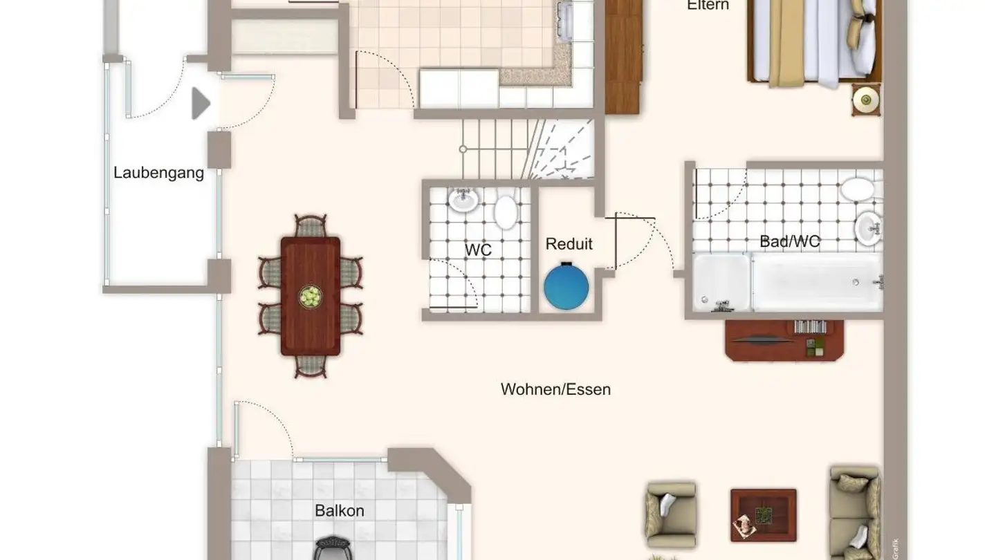 Duplex in vendita - Brüederstall 339, 5276 Wil AG - Photo 3