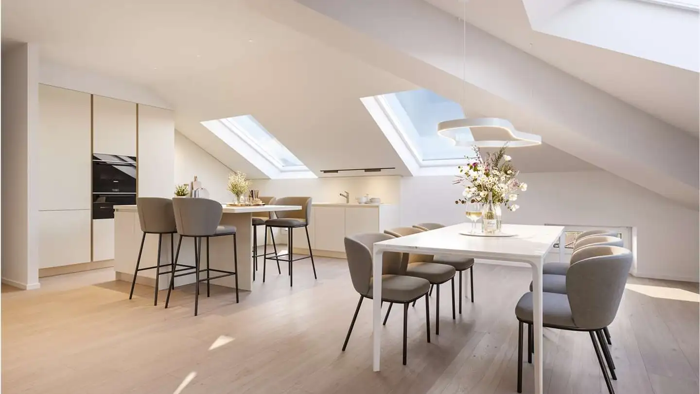 Penthouse for rent - Via Alberto Di Sacco 6, 6500 Bellinzona