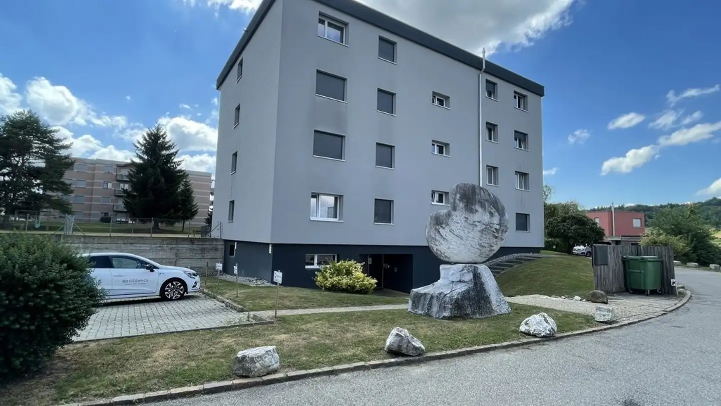 Place de parking souterraine à louer - Route De La Barretta 13, 1782 Belfaux