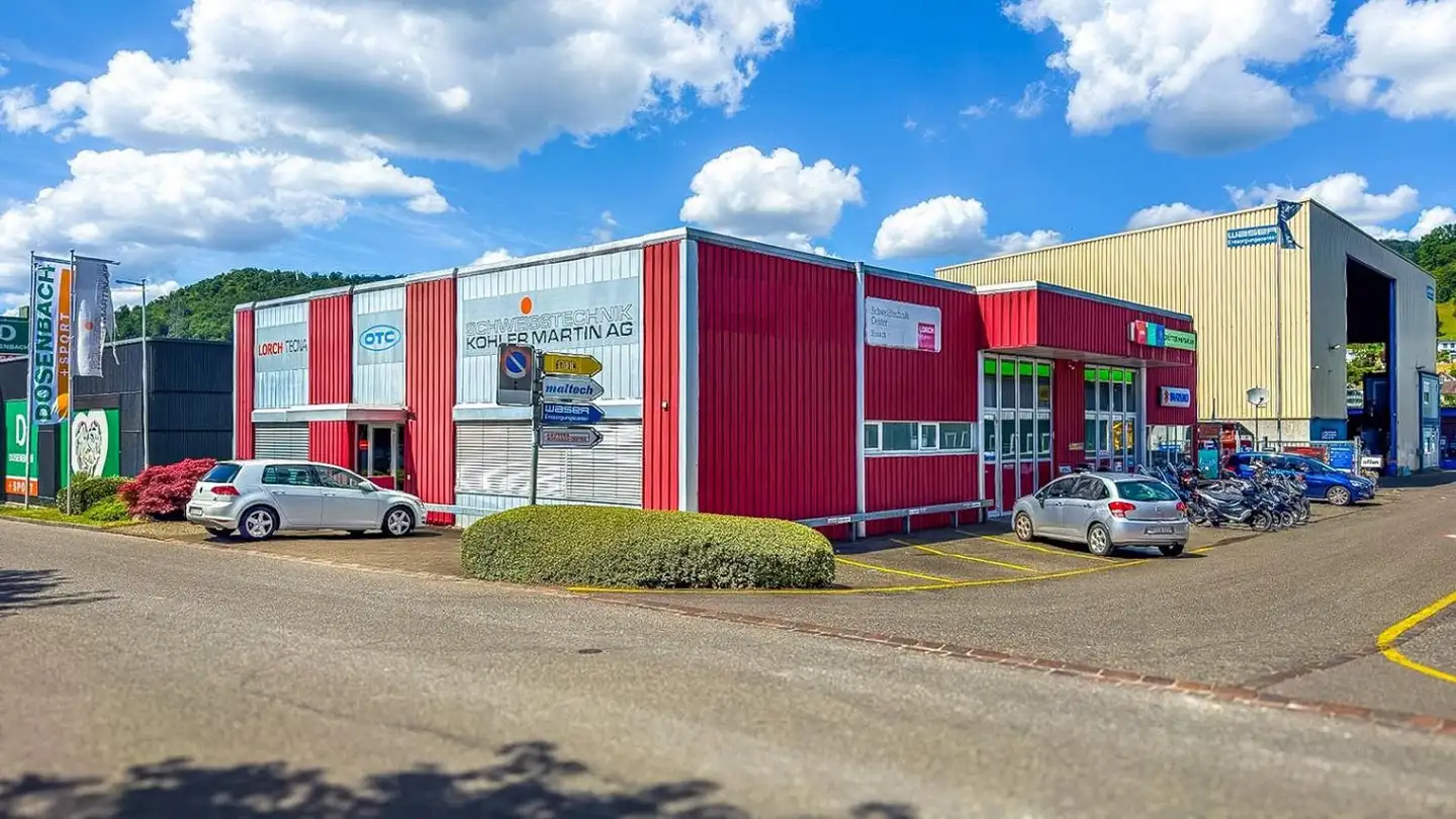 Immeuble industriel à louer - Gewerbestrasse 5, 4450 Sissach