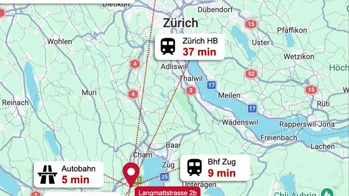 Appartamento in affitto - Langmattstrasse 2b, 6343 Rotkreuz - Foto 2