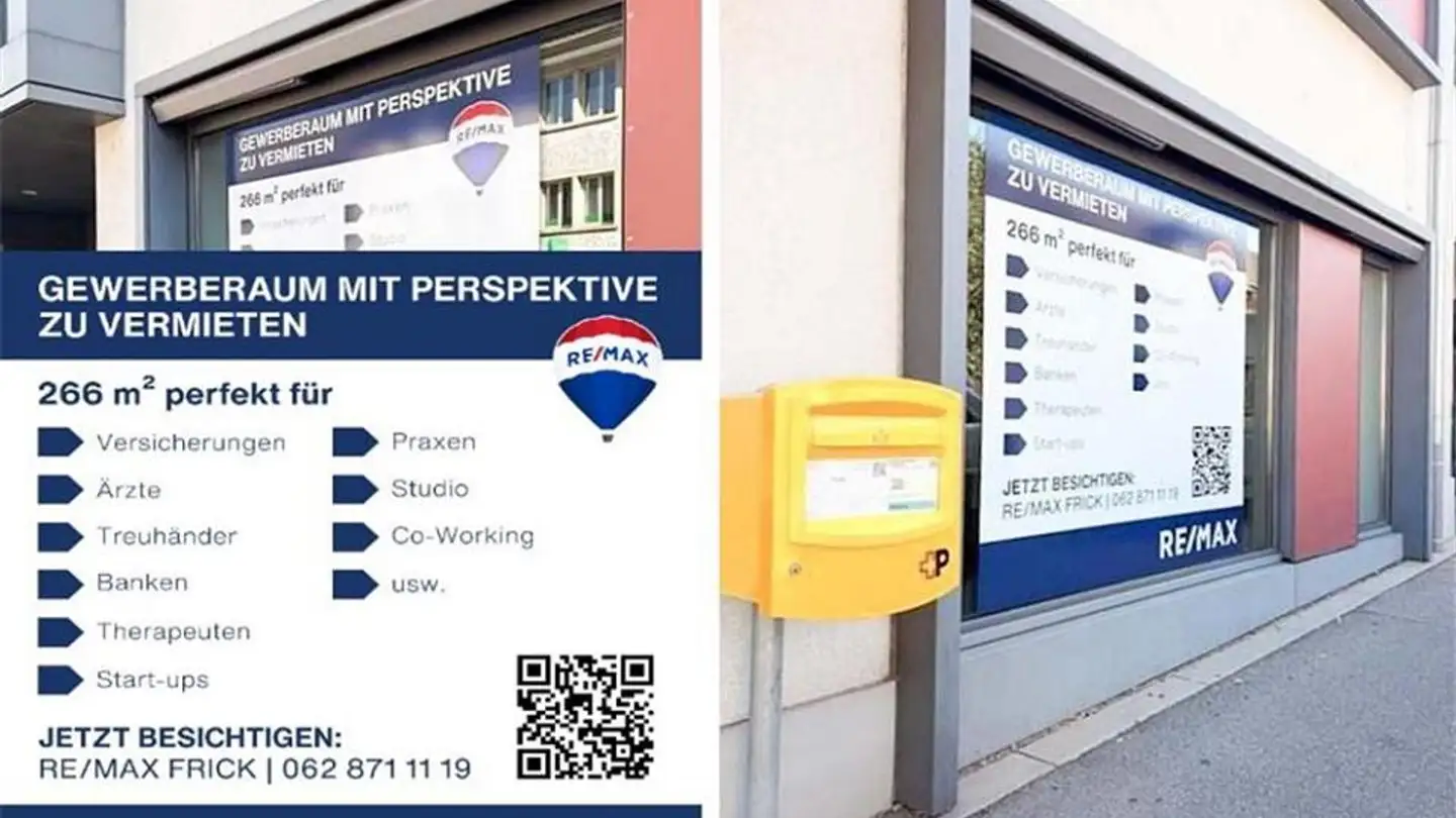 Commerciale in affitto - Hauptstrasse 73, 5070 Frick