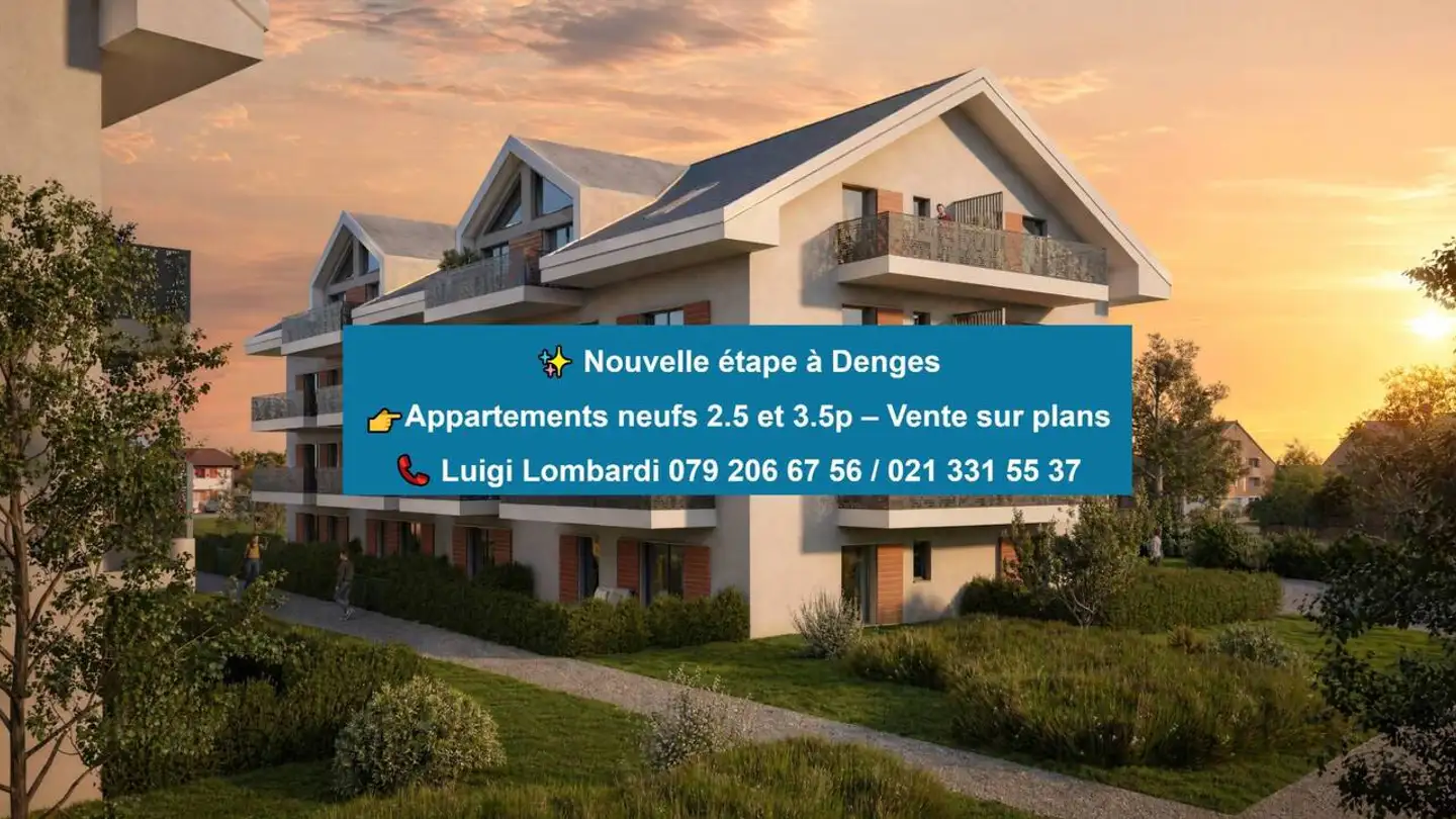Apartment for sale - 1026 Denges