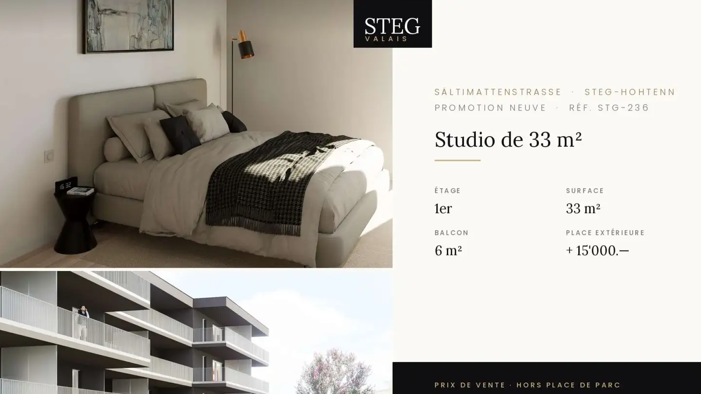 Wohnung kaufen - Sältimattenstrasse, 3940 Steg VS