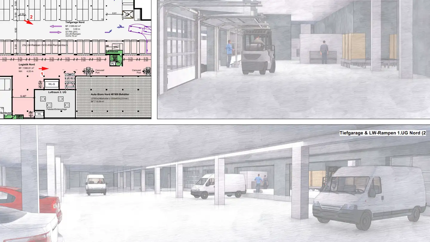 Spazio di archiviazione in affitto - Industriestrasse, 5506 Mägenwil - Photo 2