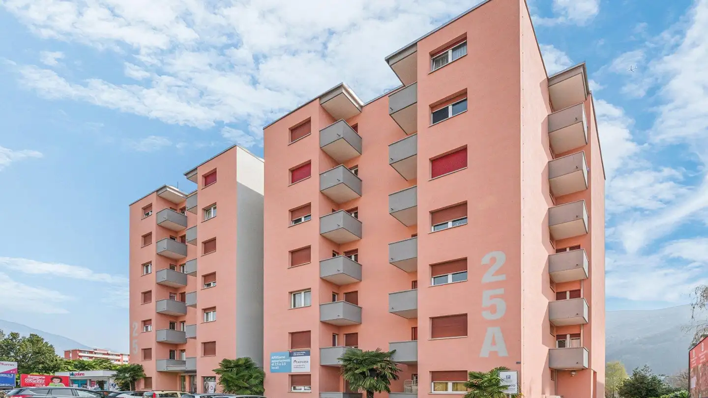 Wohnung mieten - Via Franco Zorzi 25, 6500 Bellinzona