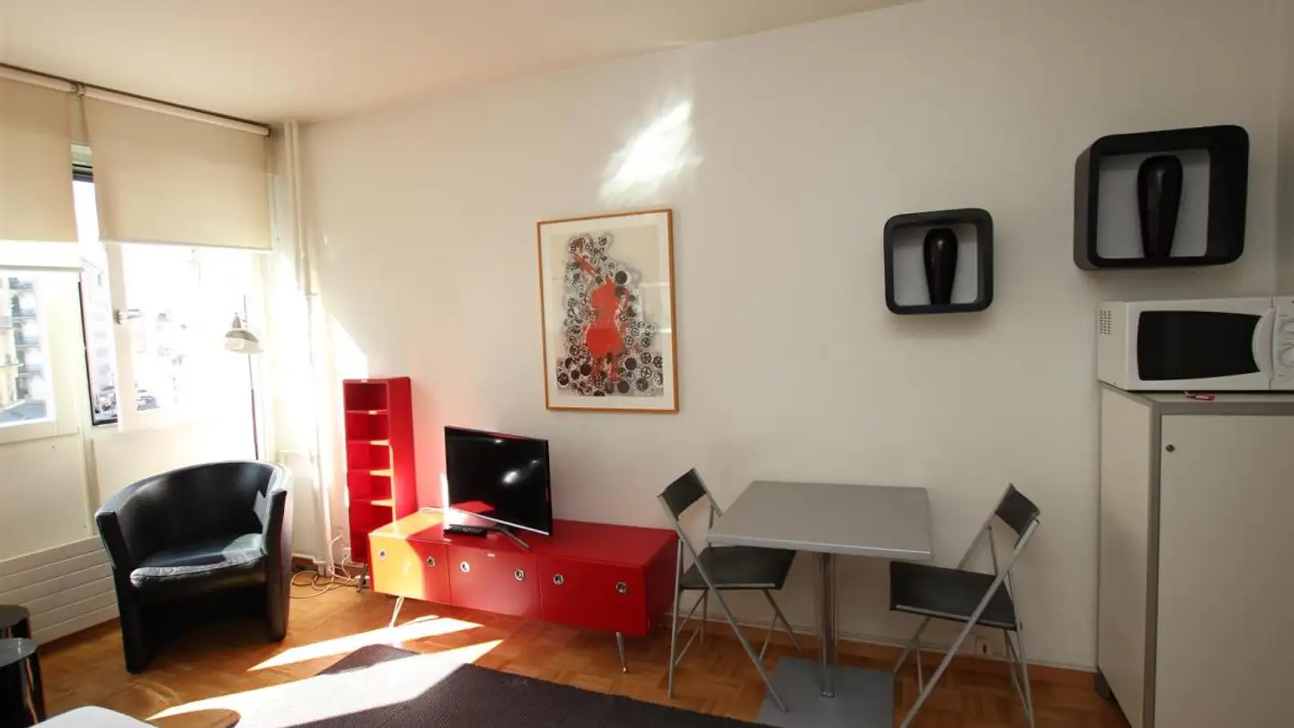 Möblierte Wohnung mieten - Rue Des Glacis-De-Rive 17, 1207 Genève - Foto 2