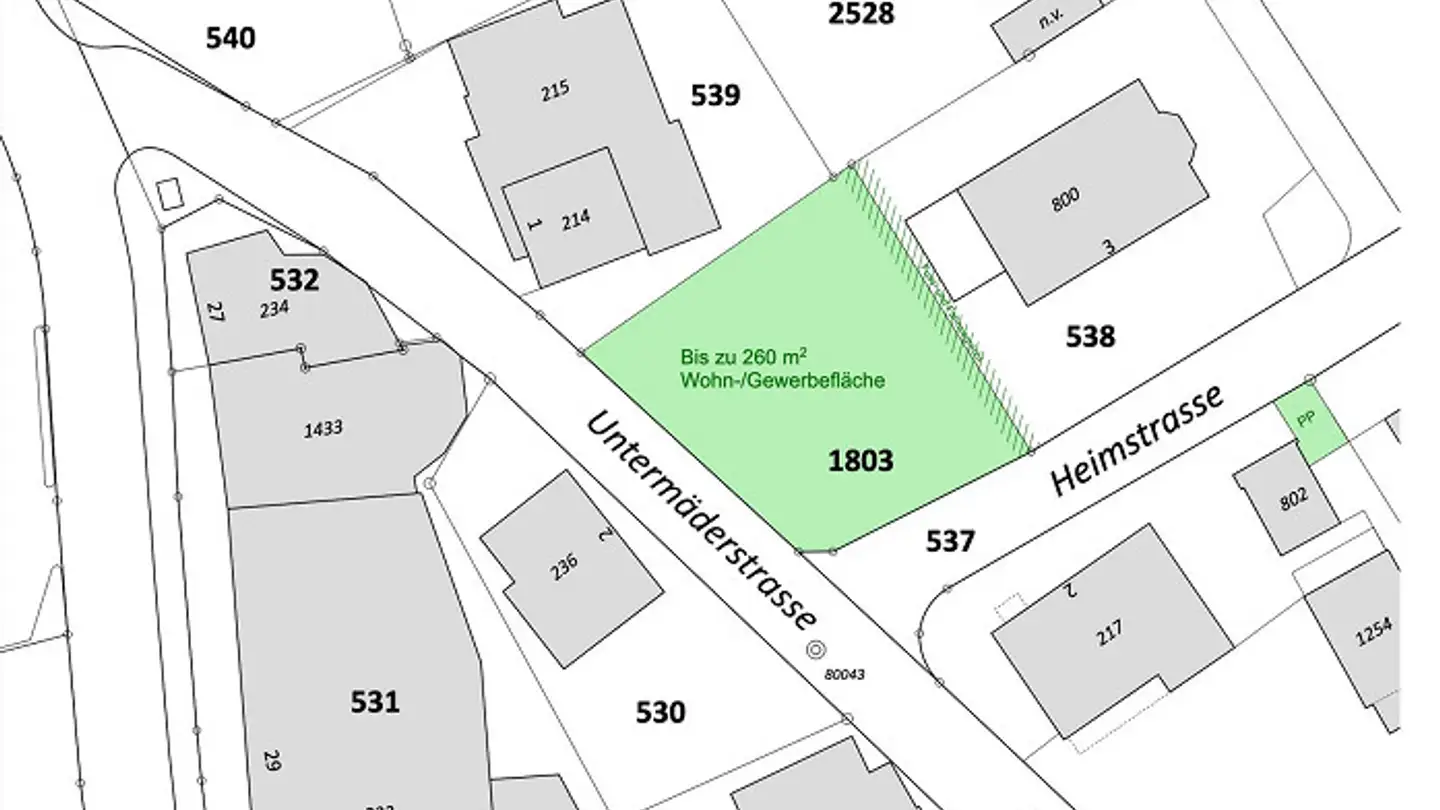 Terreno edificabile in vendita - Heimstrasse 1, 9436 Balgach