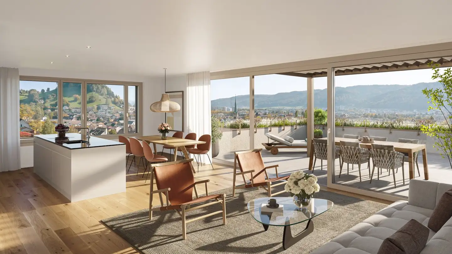 Stepped apartment for sale - Rebbergstrasse 24, 5430 Wettingen