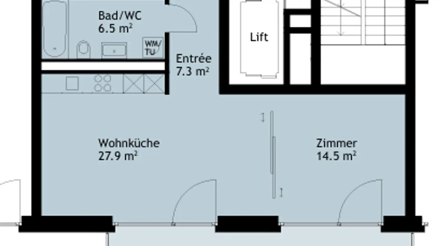 Apartment for rent - Turbinenstrasse 33, 8005 Zürich - Photo 2