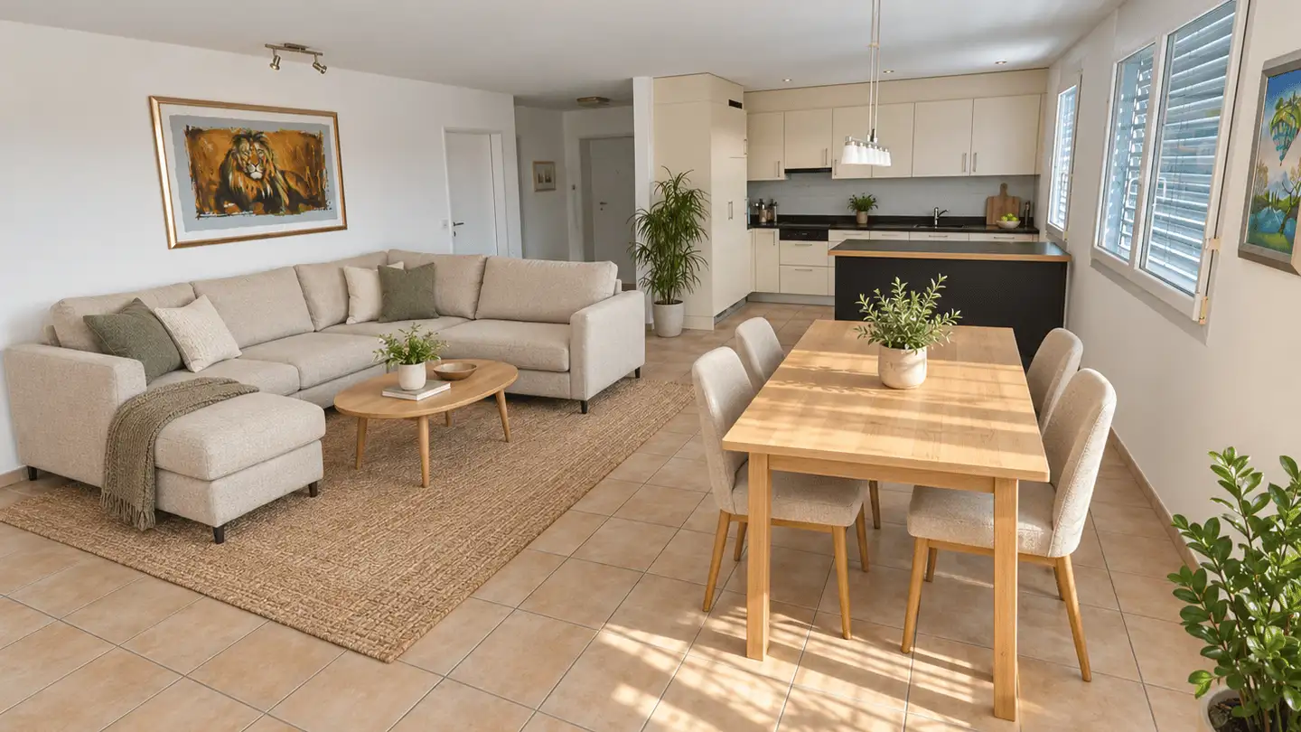 Dachgeschosswohnung mieten - Altweg 1, 5626 Hermetschwil-Staffeln