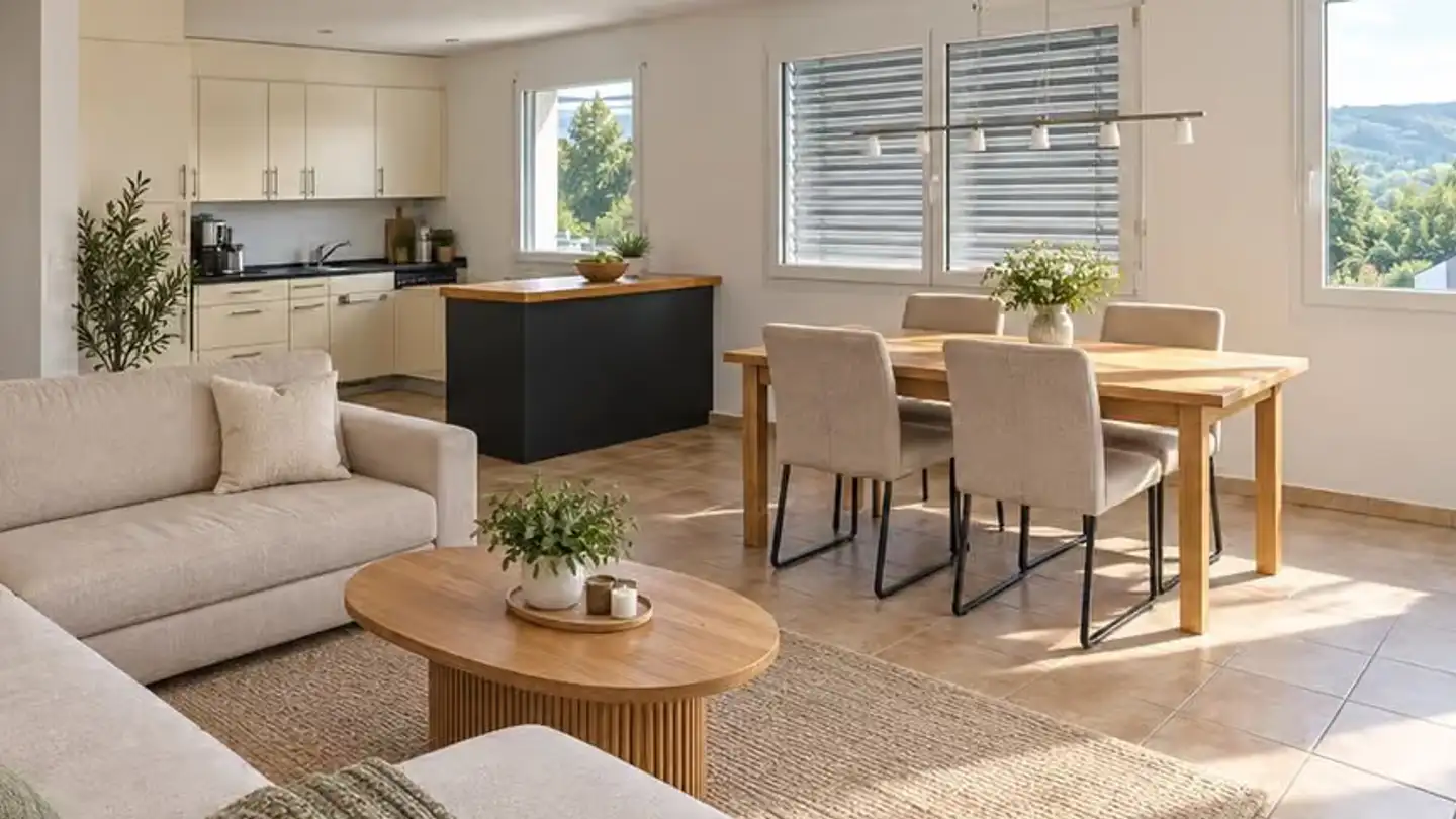 Dachgeschosswohnung mieten - Altweg 1, 5626 Hermetschwil-Staffeln - Foto 4