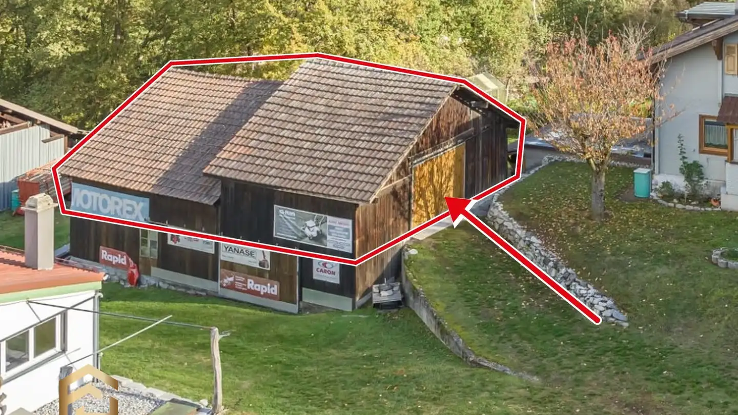 Storage space for rent - 3952 Susten
