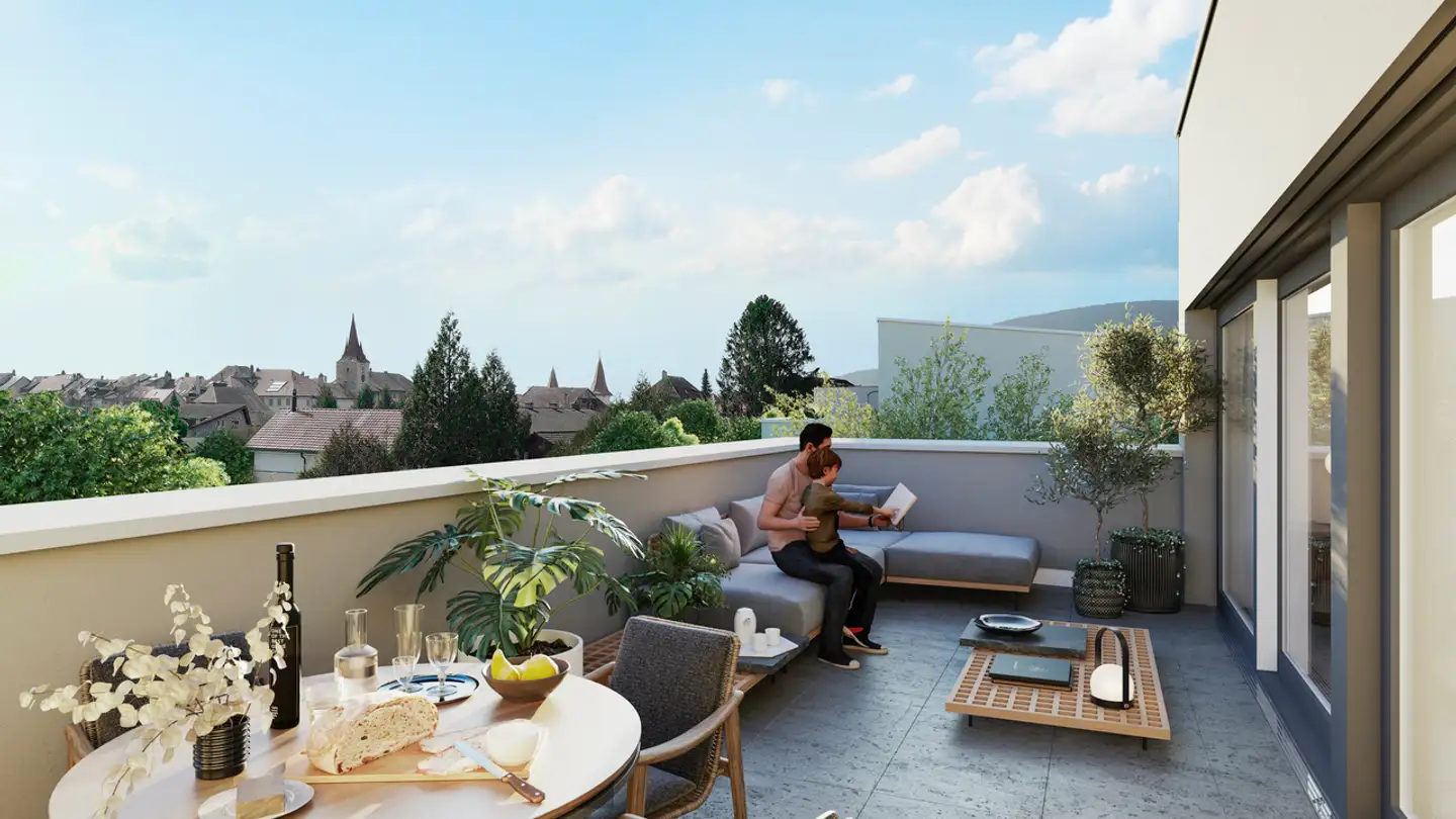 Casa a schiera in vendita - Rue Du Lac, 2525 Le Landeron - Foto 4