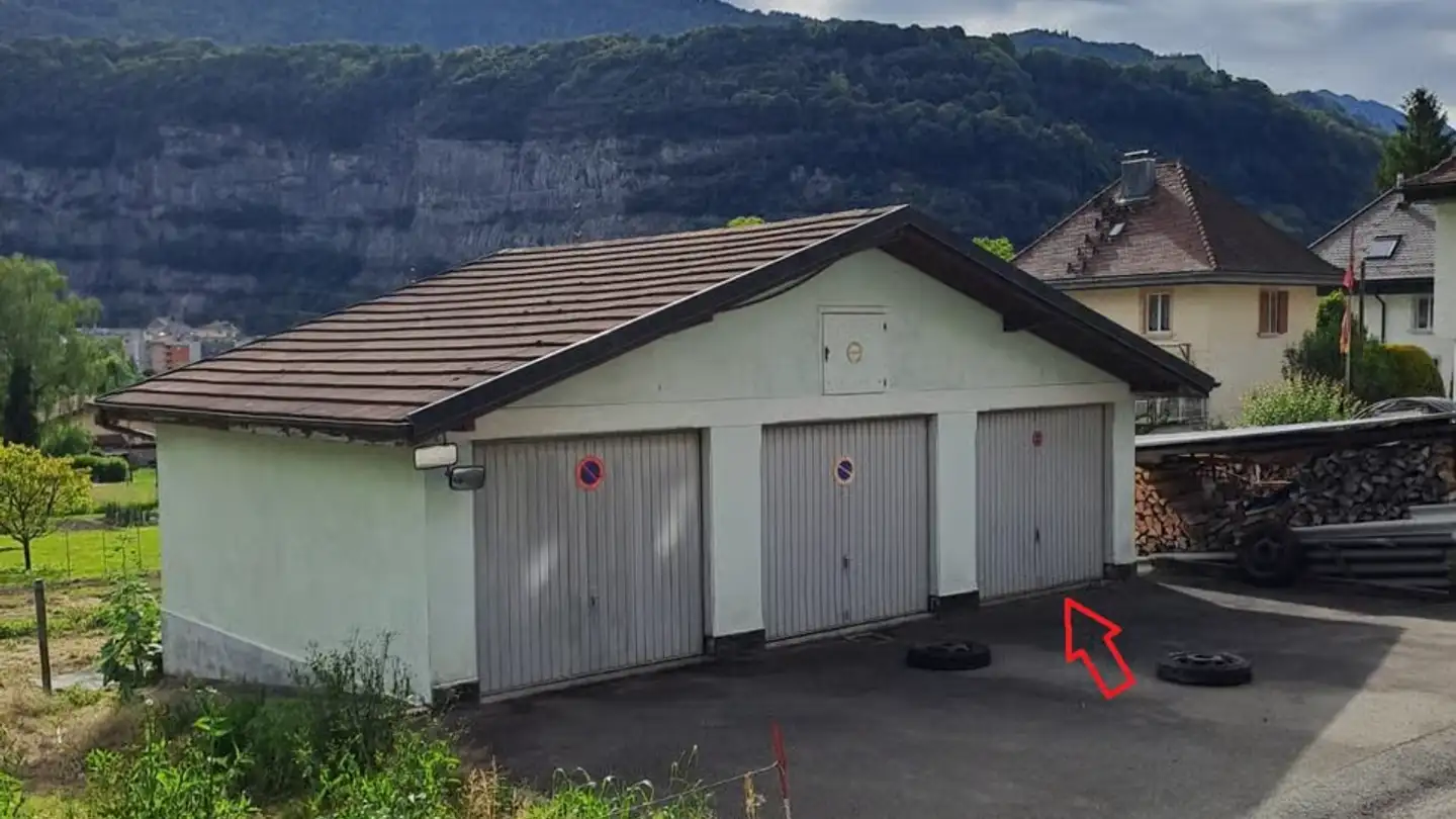Garage singolo in affitto - Chemin Des Borbeux 3, 1892 Lavey-Village