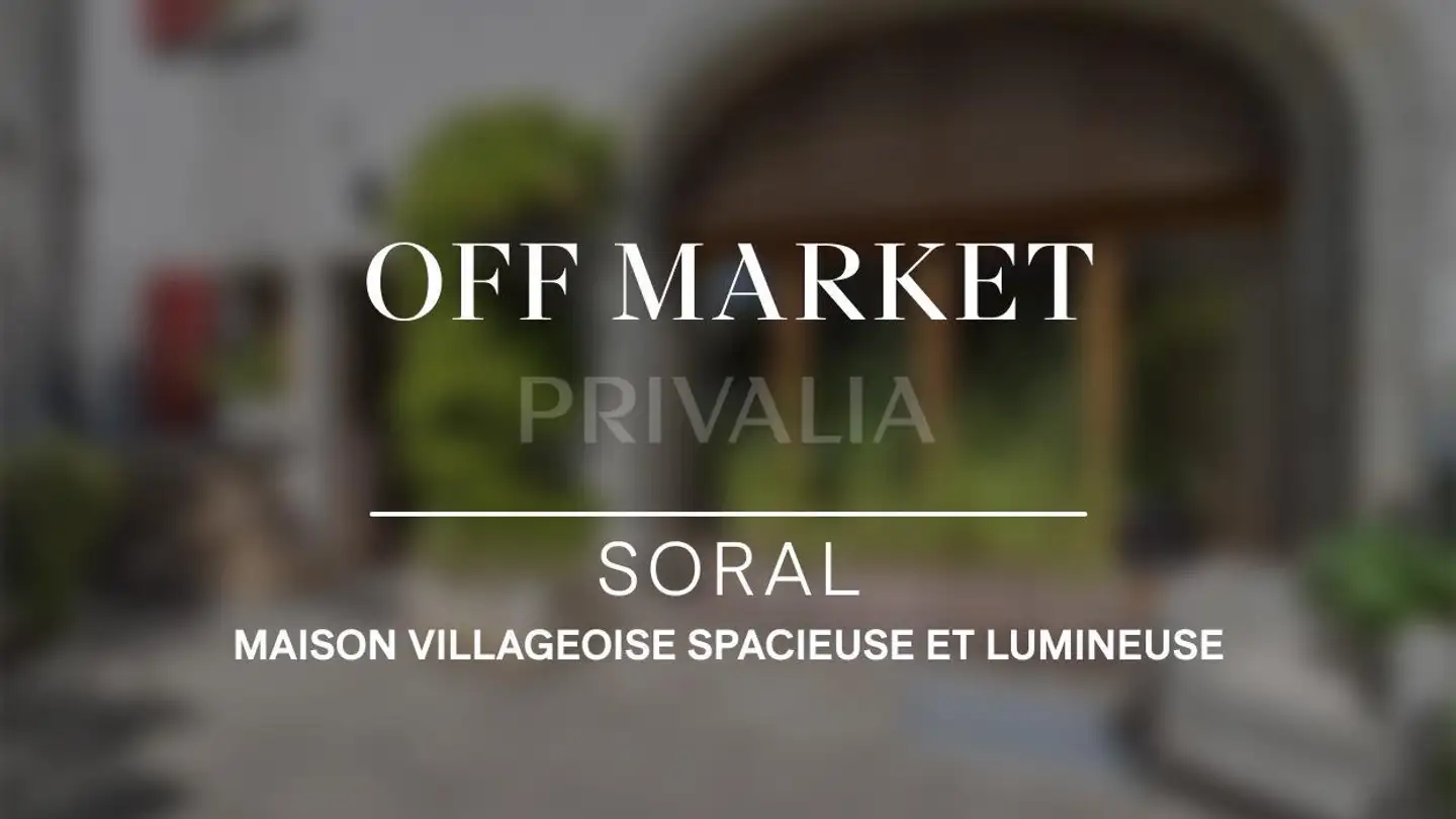 Maison individuelle à louer - 1286 Soral