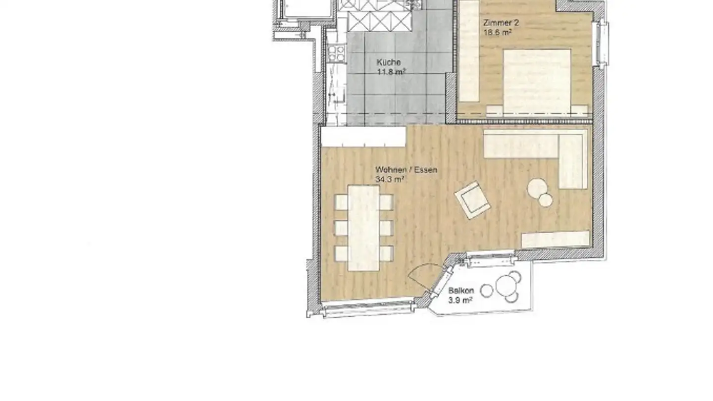 Appartamento in affitto - Alpenstrasse, 6300 Zug - Foto 3