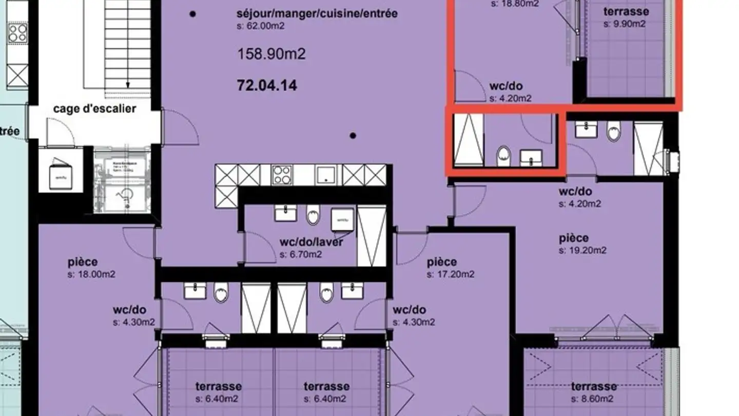 Chambre à louer - Route De Soleure / Solothurnstrasse 72, 2504 Biel/Bienne - Photo 4