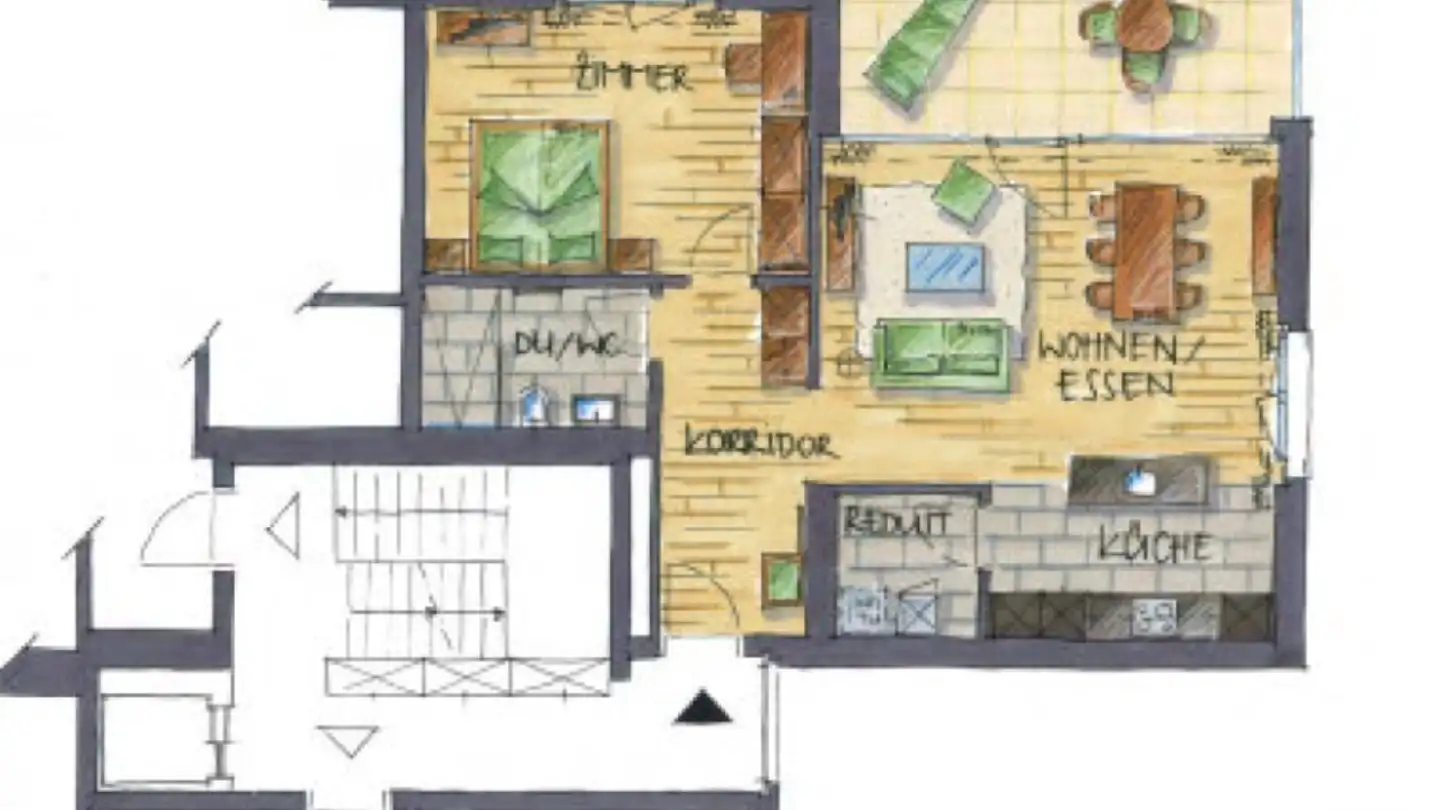 Appartement à louer - Adligenswilerstrasse 1, 6045 Meggen - Photo 2