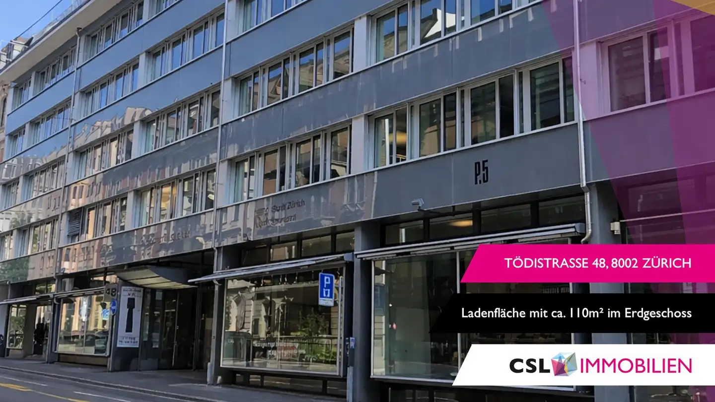 Shop for rent - Tödistrasse 48, 8002 Zürich