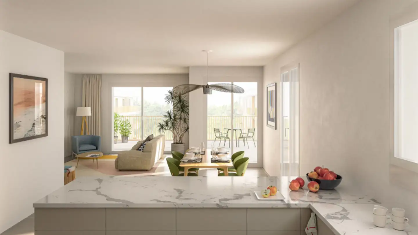 Apartment for rent - Rue Des Frères-Lumière 23, 1723 Marly